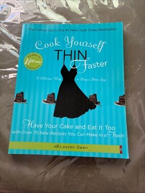 Cook Yourself Thin Faster Cookbook - Teal Cover